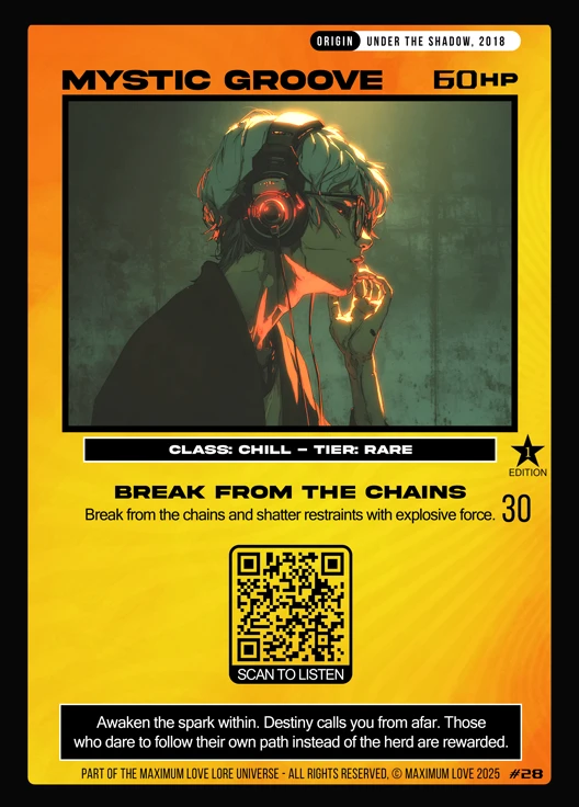 Mystic Groove trading card